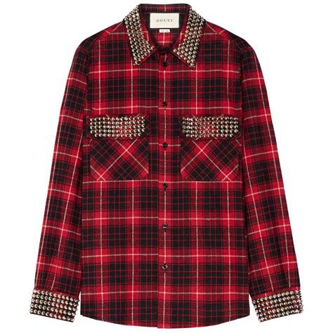 flannel Gucci shirts